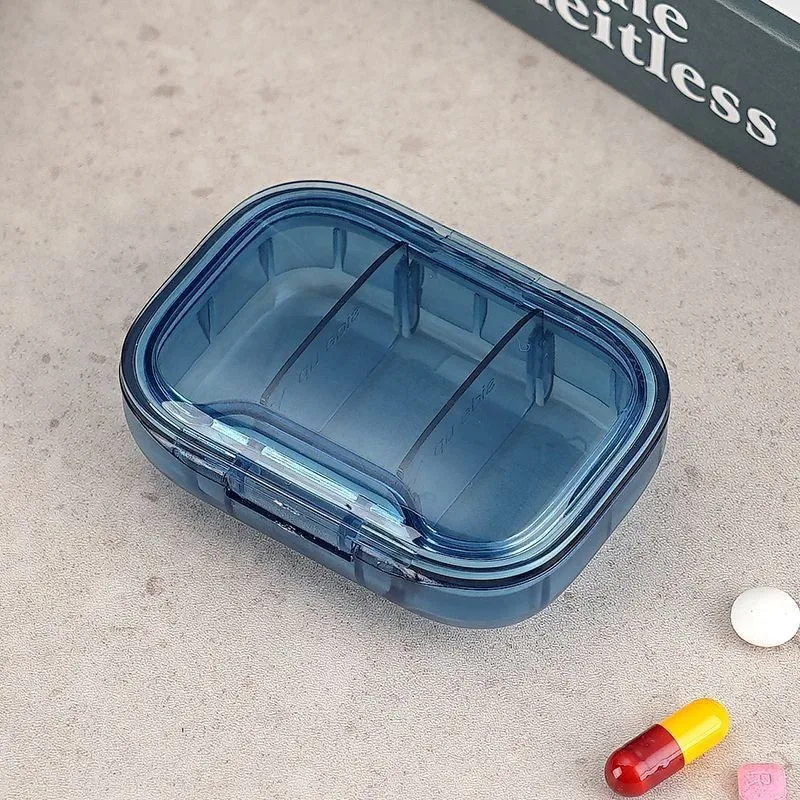 Weekly Portable Medicine Organizer with Moisture-Proof Sealed Design and Exquisite Packaging