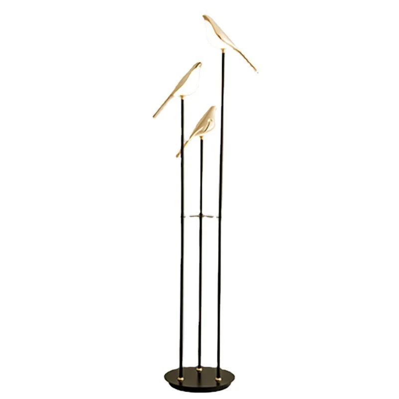 modern Office Indoor Glass Adjustable Floor Lamp For Restaurants Bars Hotel Home Led bird light