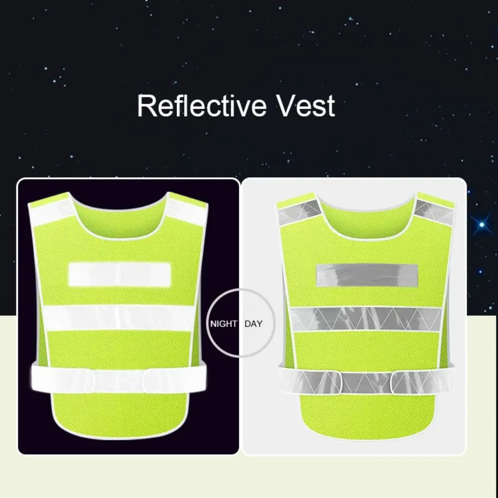 Sleeveless Jacket Reflective Vest Working Clothes High Visibility Safety Vest Universal Breathable Traffic