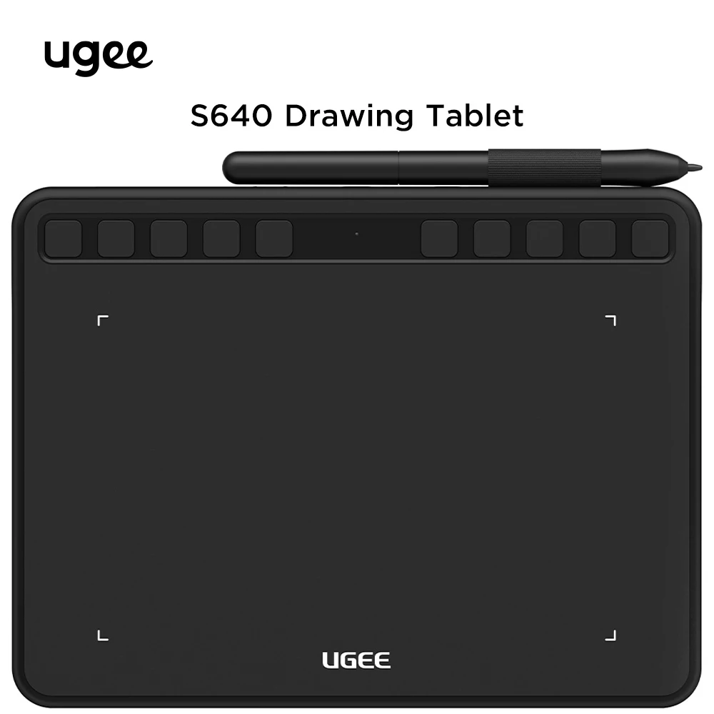 Caneta Gráfica para Tablet de Desenho de 63 Polegadas Tablet Pad de Arte Digital 8192 Nível para Osu Android Windows Mac pc