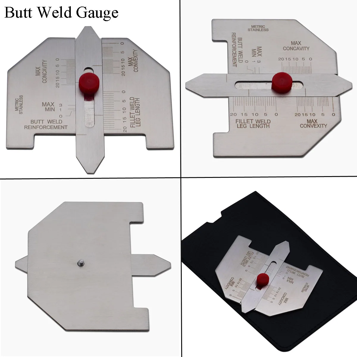 Jauge De Soudage Pour Racine De Joint – Outil De Mesure Précis Pour Espacement, épaisseur De Soudure, Tuyauterie