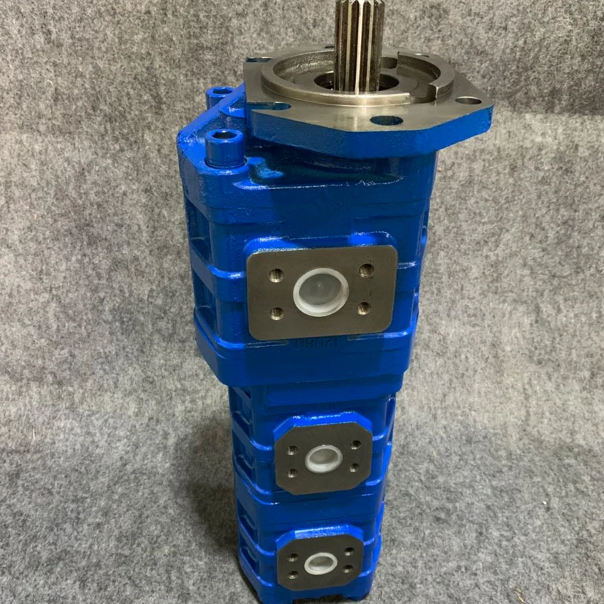 

Drilling Rig Parts High Pressure Triple Hydraulic Gear Pump