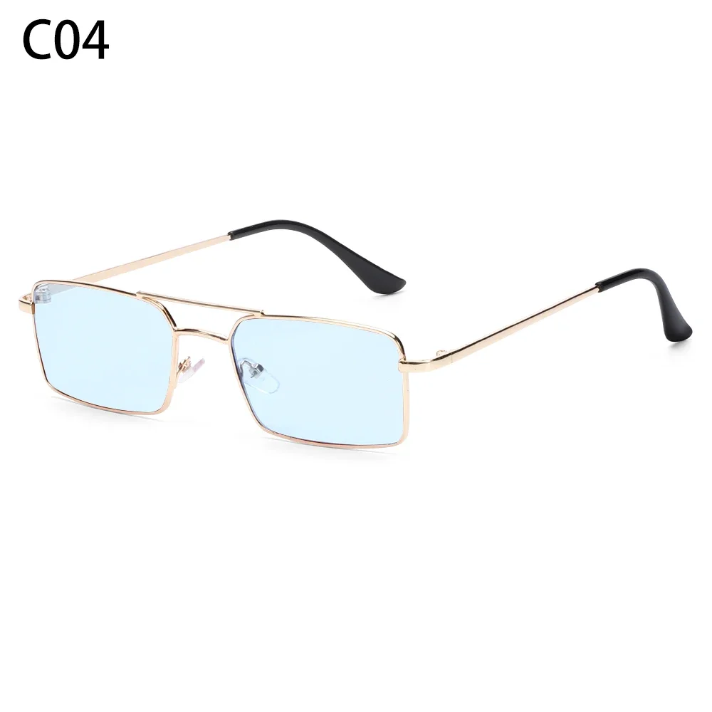 Retro Chic Unisex Polygon Sunglasses with Colorful UV400 Protection