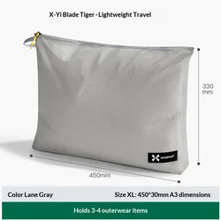 Compact Ultra - Light Travel Storage Bag - Portable and Versatile Organizer (Grey xl)