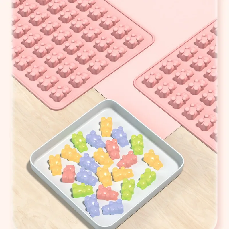 

Chocolate Candy Mould Cake Baking Decorating Tools Resin Art Kinds Sugarcraft Silicone Mold Dropper Grids Gummy Animal Fondant