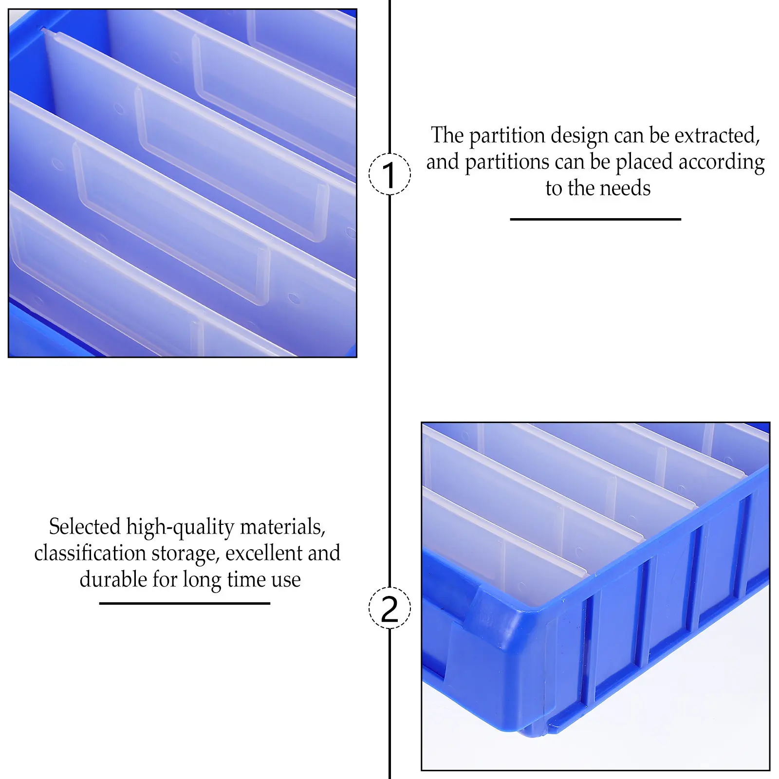 나사 보관함, 고강도 플라스틱 공구 정리함, 부품 분류 컨테이너, 너트 및 볼트용 공구함