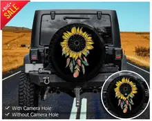

Dreamcatcher, Gifts for Her, Sunflower Dream catcher Great Gift, Gift For Mom, Tire Cover For Car, Car Accessories,