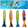 Kids Summer Shark Rocket Throwing Toy Swimming Pool Dive Game Water Fun Games Pool Toys Baby Water Educational Bath Toys Gifts 4