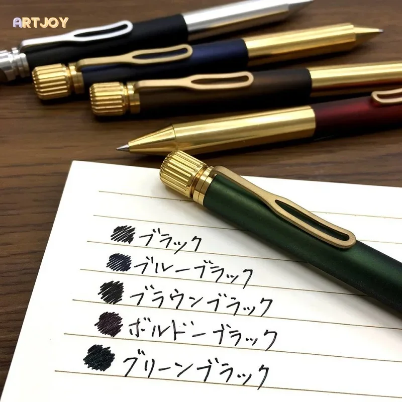 SAKURA Craft Lab Retro Copper & Aluminum Metal gel Pen 001