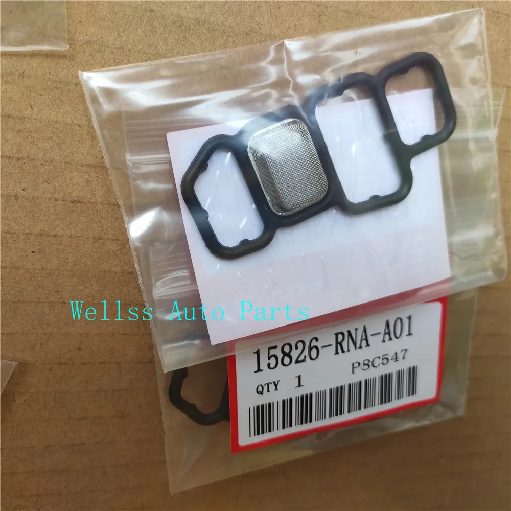 55pcs Spool Valve Filter seal gasket 15826-RNA-A01 Suitable for Honda Civic 2006-2014 Accord Gasket Filter 15826RNAA01