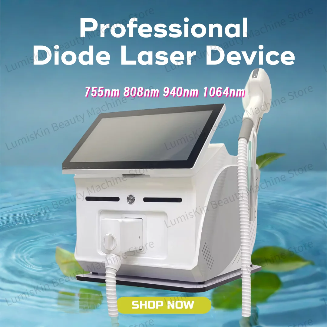 4000W 4 Wave Ice Diode Laser Hair Removal