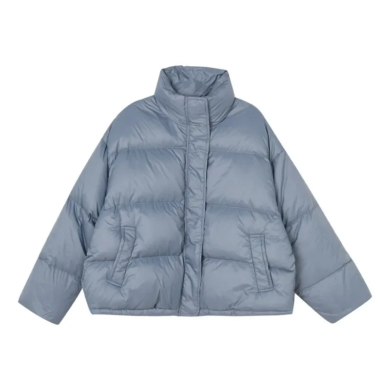 2024 New Women Down Jacket Winter Coat Female Short Parkas Loose Thick Warm Outwear Versatile Leisure Time Fashion Overcoat