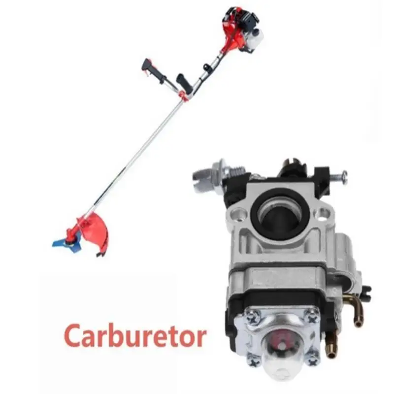 15mm Carburetor Kit For Brushcutter 43cc 49cc 52cc Strimmer Cutter Chainsaw Carburetors