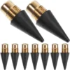 30 Pcs Inkless Pencil Refill Heads black Tips Everlasting for School Infinite Graphene Pencil Writing Tips Everlasting Graphite 1