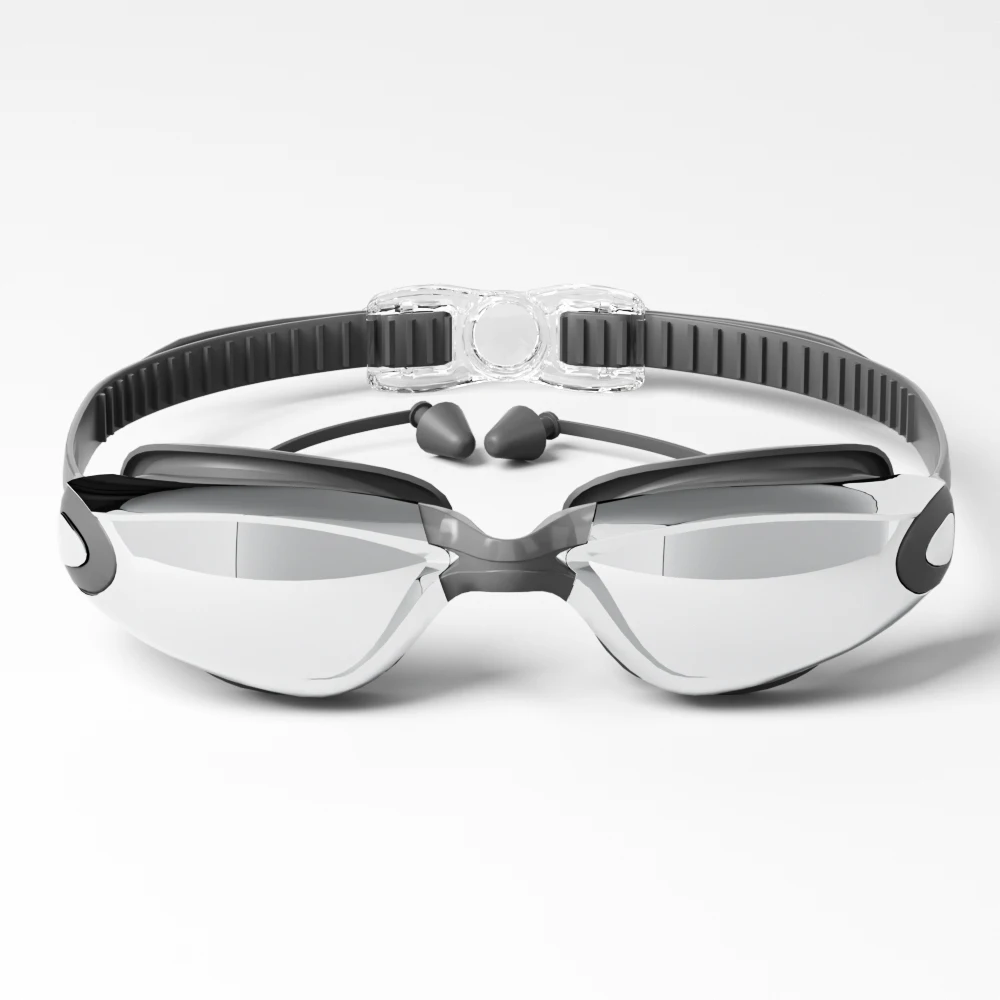 Premium Unisex UV-Protective Swimming Goggles - Stylish, Waterproof, Anti-Fog, and HD Clarity