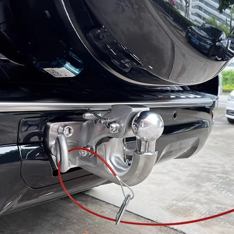 Abtrünniges Sicherheitskabel für Anhänger mit Gabelkopfende für Wohnwagen, Pferdekästen, Anhängerzelte, Zubehör, Auto-Werkzeug, Auto-Anhänger-Sicherheitsseil – Detail 3