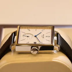FEICE Watch for Men Luxury Simple Small Square Automatic Mechanical Watch Student Christmas Gifts Waterproof Sports Watch FM301