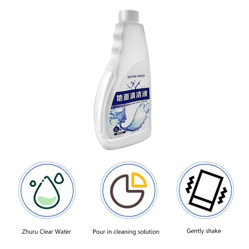 Floor Cleaning Solution for Vacuum Cleaner Spare Part Robot Mops Cleaning Fluid P15F