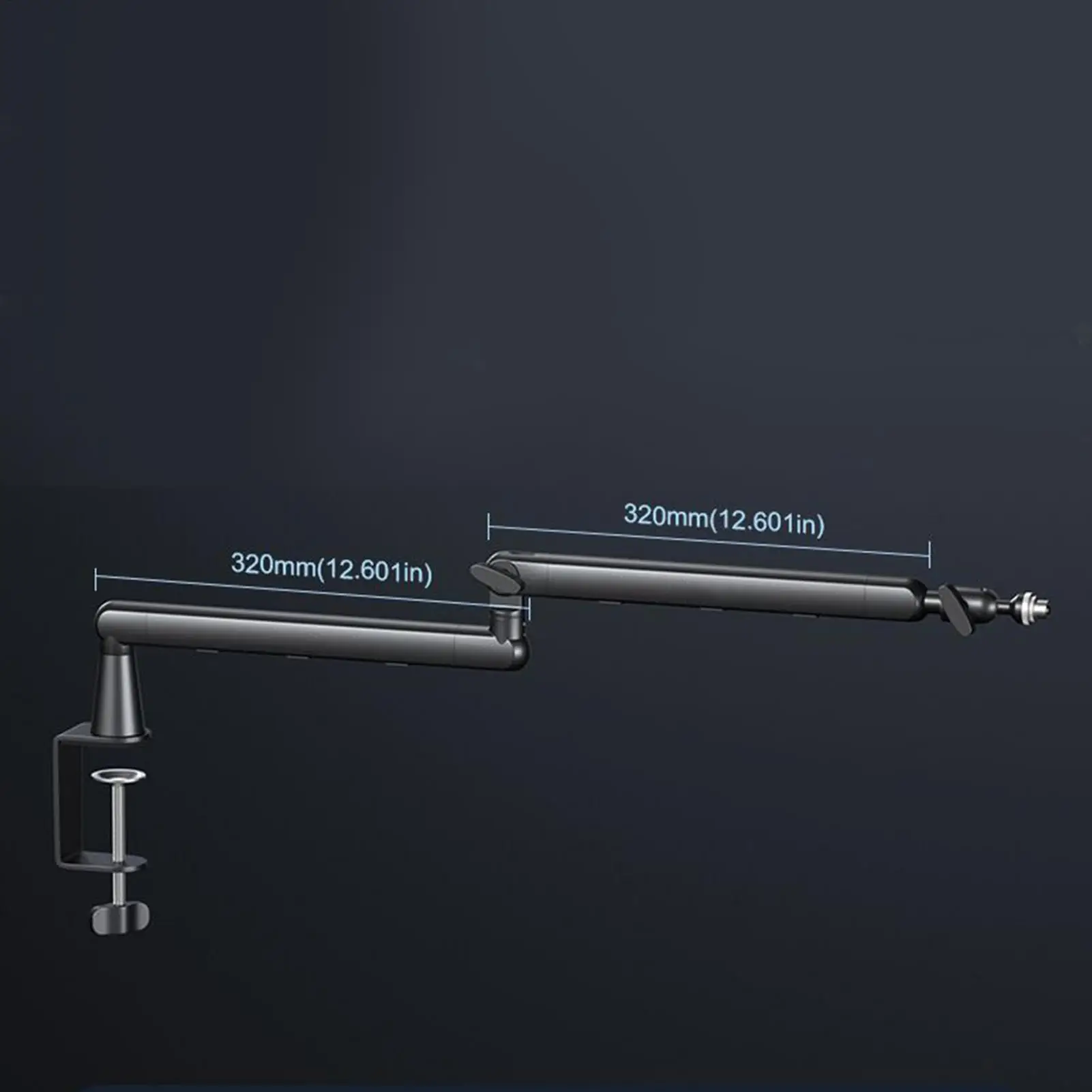 Microphone Boom Arm 360 Degree Rotating Supports Boom Microphone Arm For Singing Studio Music Computer Desktop Content