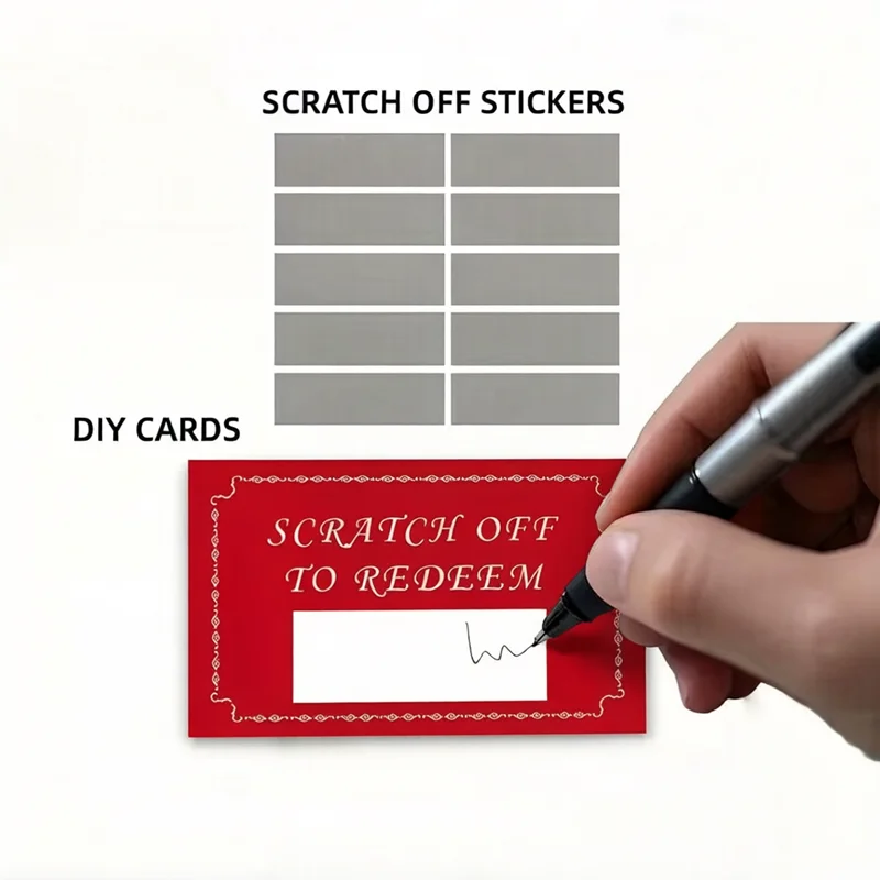 Romantic Love Voucher Scratch Cards – Perfect