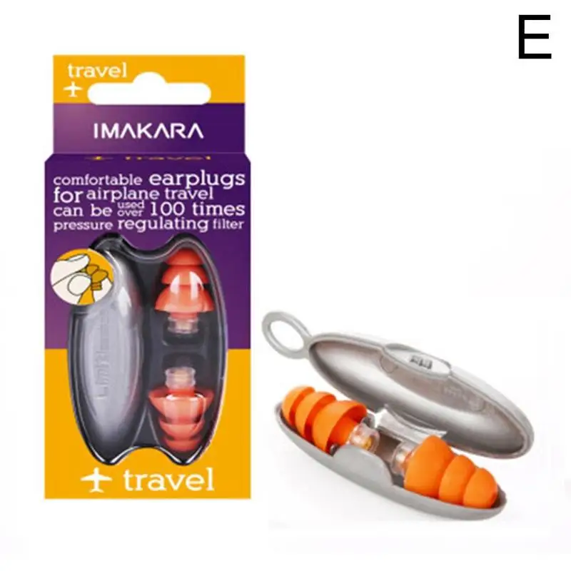 Silicone Noise-Canceling Sleep Protector Earplugs