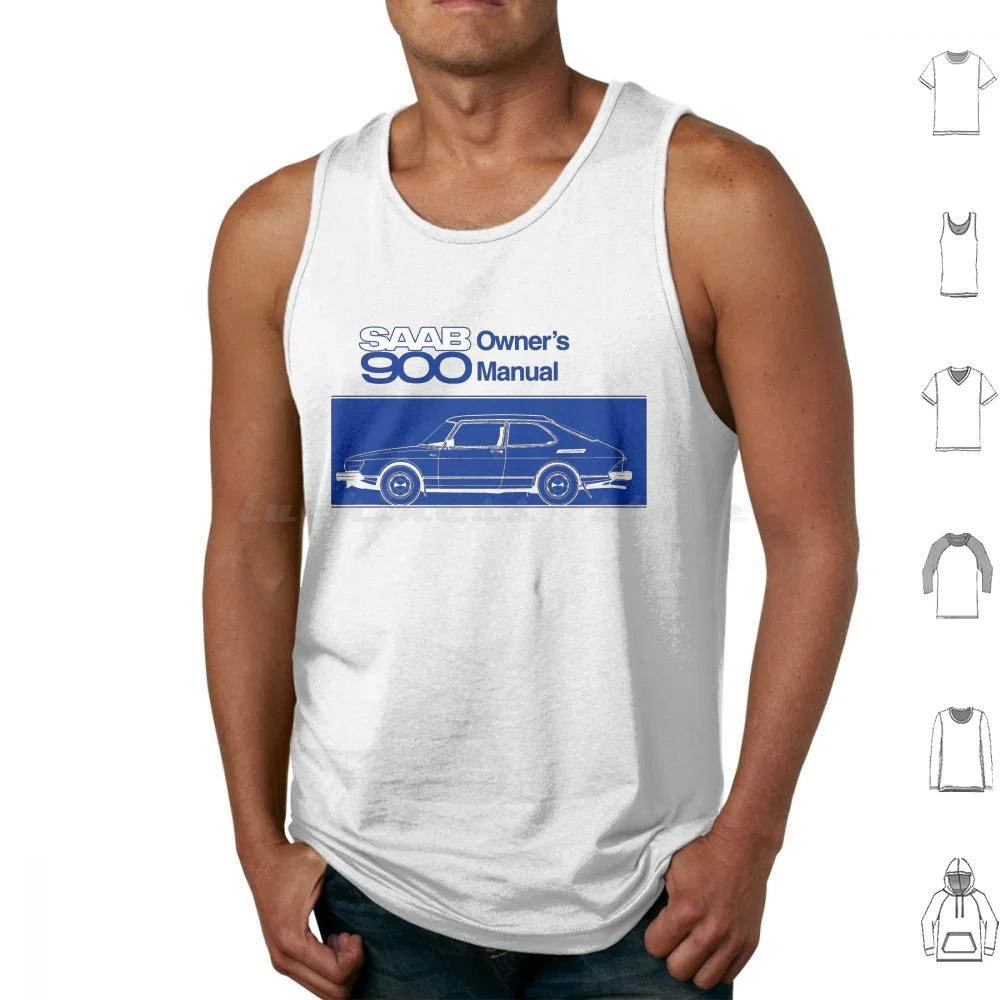 Saab 900-Canotte Manuali Del Proprietario Stampa Cotone Saab 99 Saab 900 Auto Svedesi 1960S 1970S 1980S 60S 70S 80S Saab Turbo