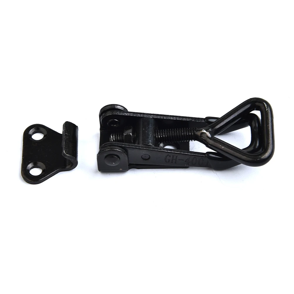 Description Picture 4 of itemToggle Clamp Toggle Latch Catch Adjustable Cabinet Boxes Lever Handle Lock Hasp For Home Sliding Door Furniture Hardware