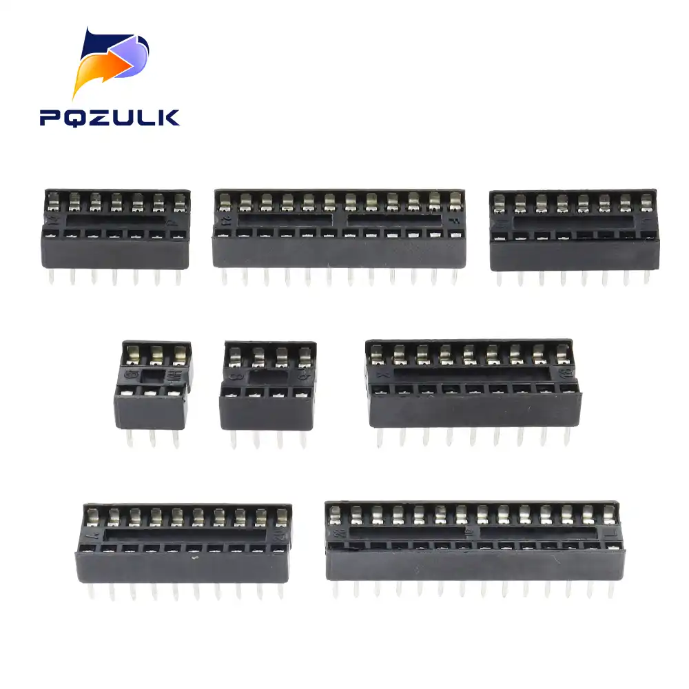 10db IC ülés 6 8 14 16 20 24 28 32 40 Tűs 2.54 Mm PIN Hangmagasság MCU - Foto 10