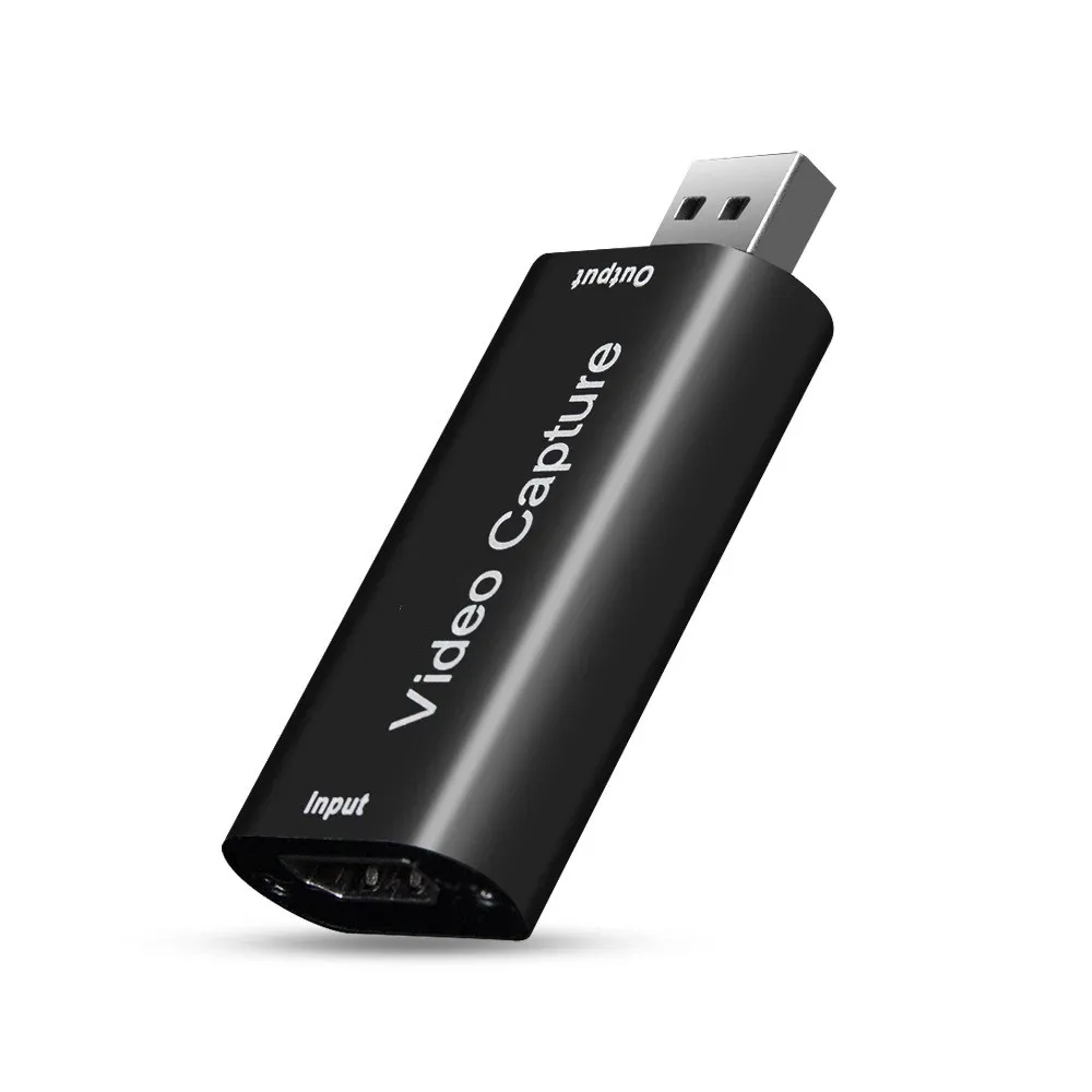 HDMI-compatible USB 2.0 Game Video and Audio Grabber Card Full HD 1080P 30FPS Mini Video Capture Card for Camera Recording