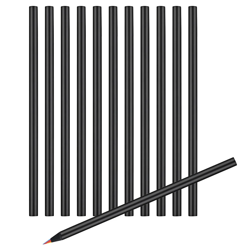 

12 Pcs Rainbow Core Pencil Color Convenient Coloring Pencils Colored Pens Portable Colorful Painting