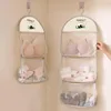 Breathable Mesh Wall Hanging Bag for Underwear Socks,Household Closet Underwear Storage Organization,Laundry Basket for Toy Doll 1
