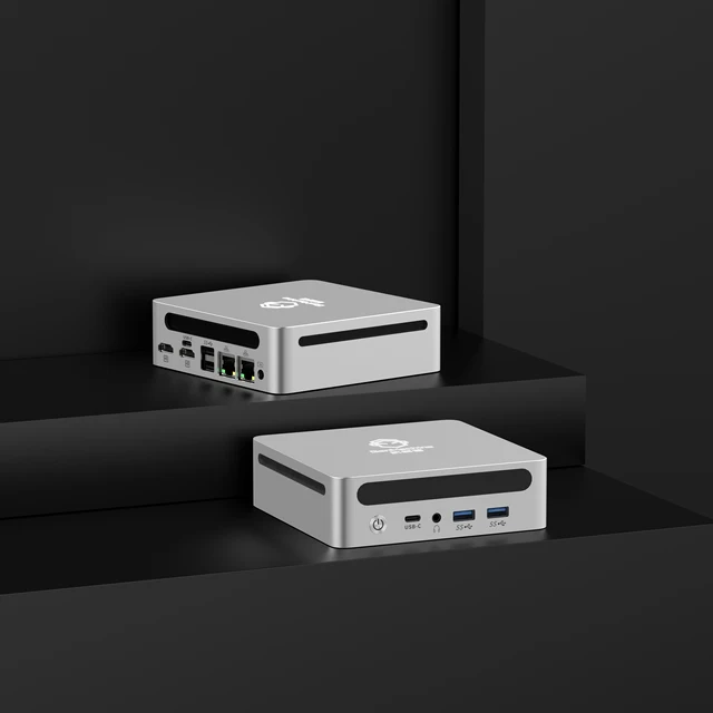 GenMachine Ryzen9 7940HS Mini PC R9 Windows10/11 LPDDR5 WIFI6 BT5.2 double canal NVME4.0 ordinateur de jeu de bureau pc gamer bricolage 6