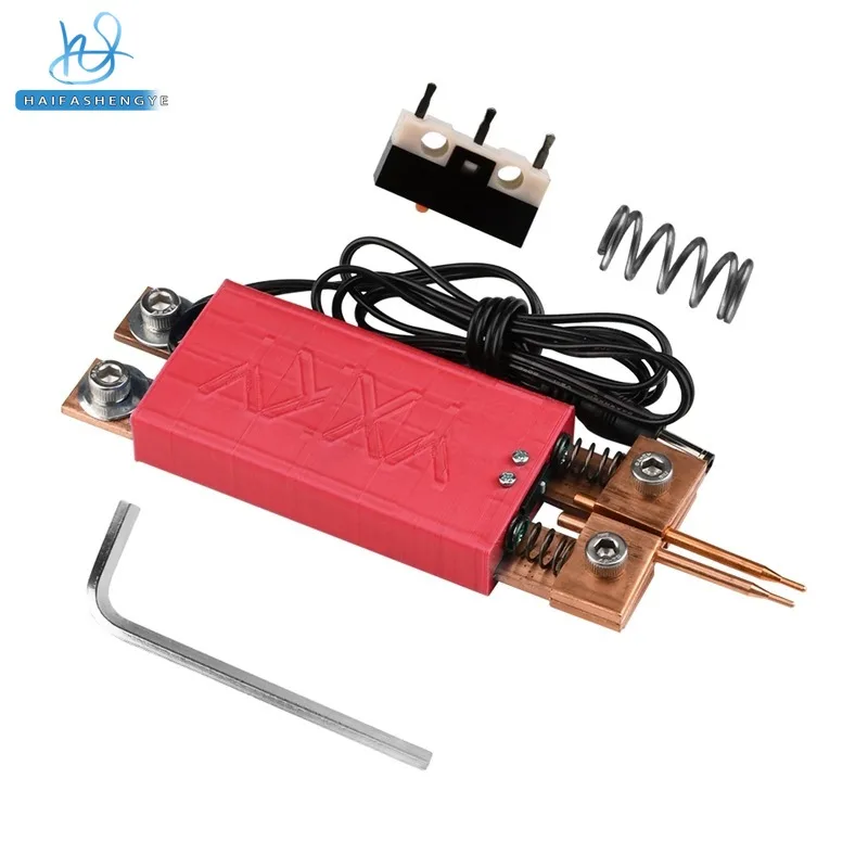 DIY Spot Welder Automatic Trigger Pen Hand-held Spot Welding Pen Integrated Welding Black/White/Blue/Red