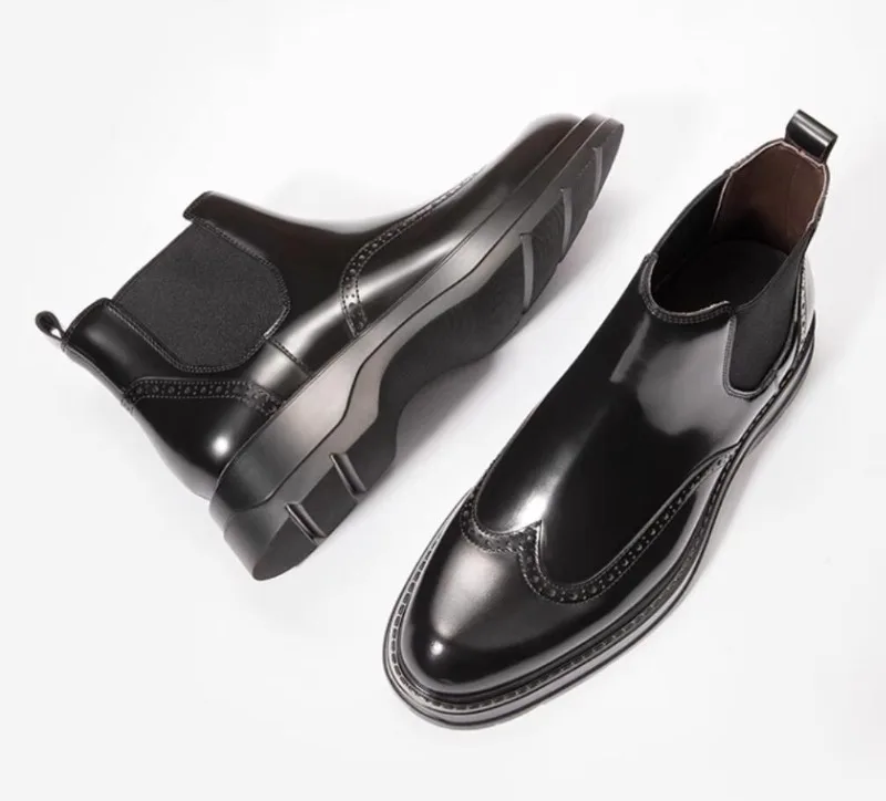 Business Casual Formal Leather Boots