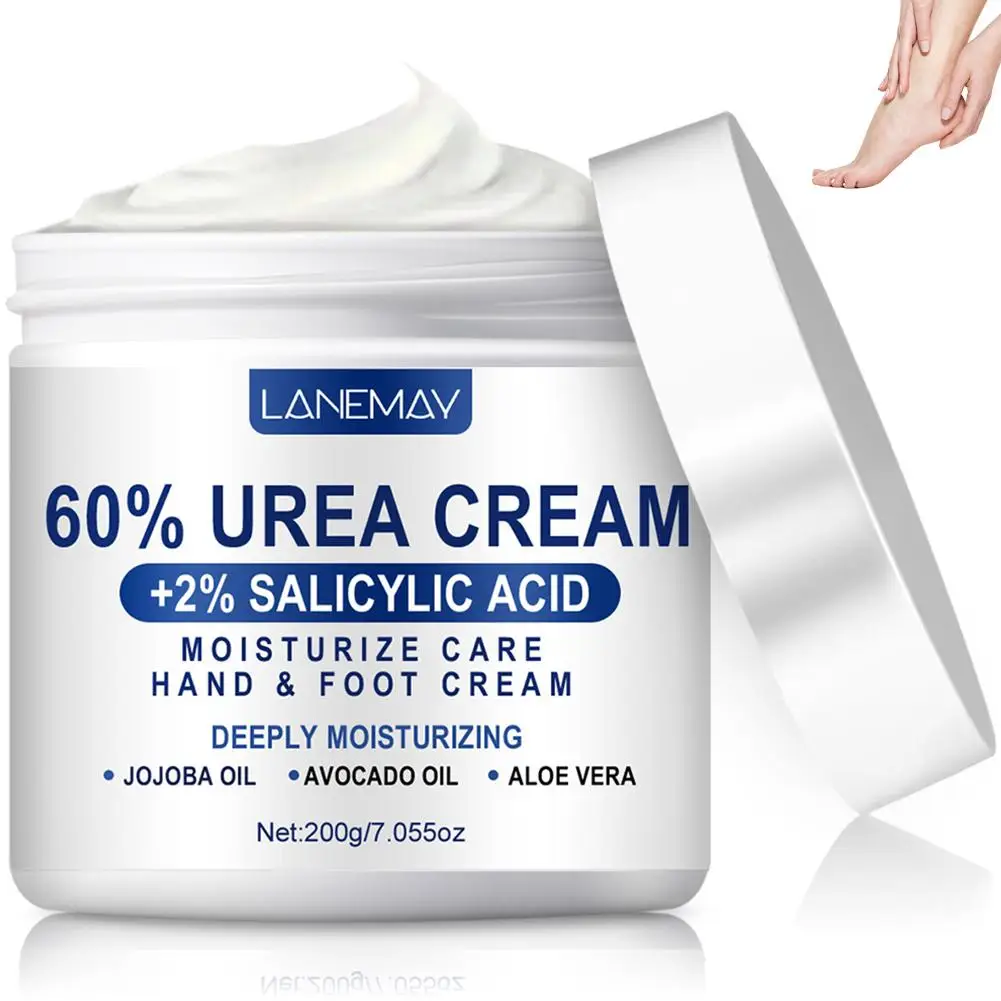 Intense Moisturizing Urea & Salicylic Acid Cream for Dry Skin Relief, 200g