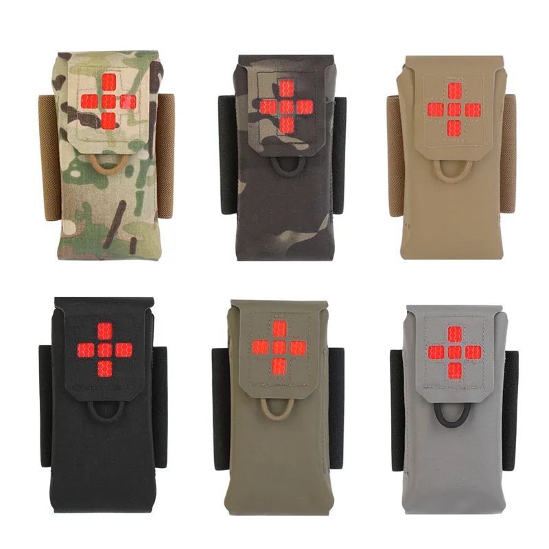 

New Tactical Vest IFAS Personal Medical Kits Pouch Outdoor Military Belt Molle First Aid Kits Survival Bag Sundries Bag