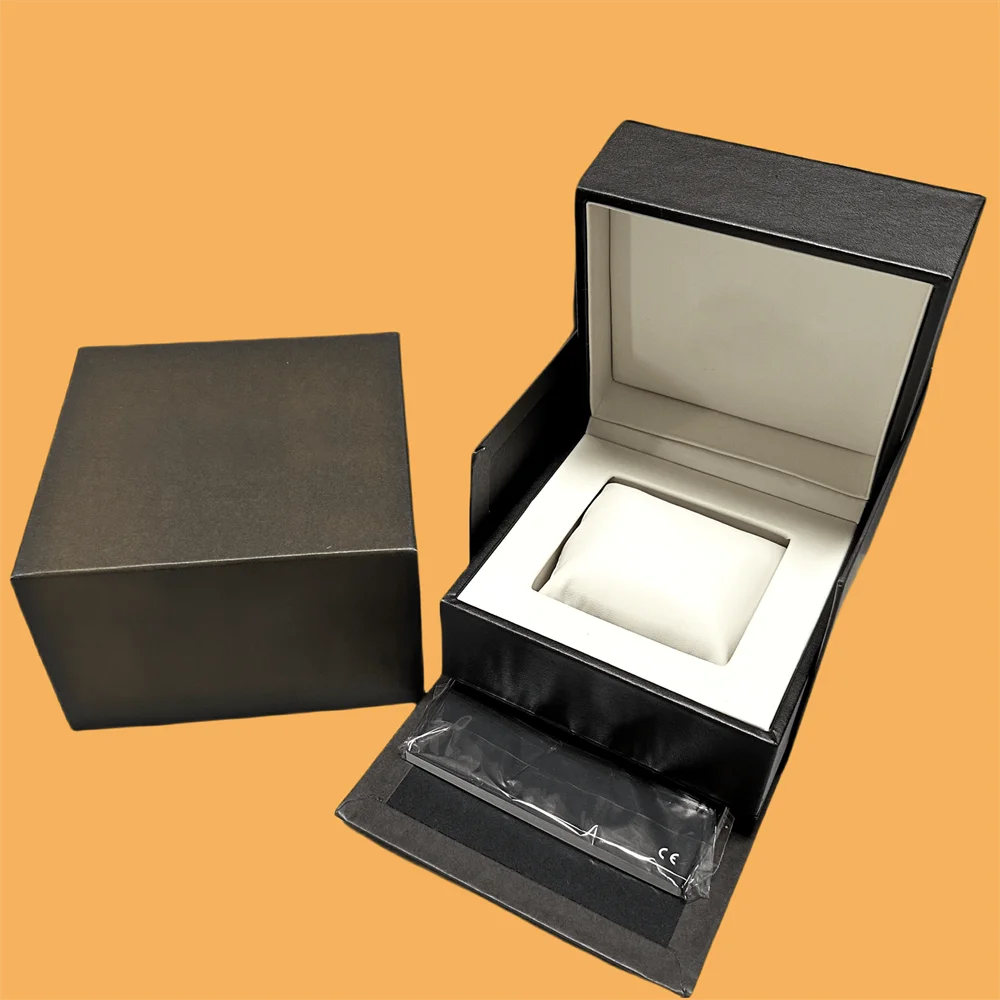 

Factory Supplier Outlet Original Tag Brown And White Box Luxury Brand Gift Cases With Booklet And Card Can Customed AAA Watches