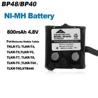 BP38 BP40 Walkie Talkie Battery 800mAh Ni-MH For TKLR-T3/T4/T5/T6/T7/T8/T9/T60/T80 Two Way Radios Replacement Battery 1