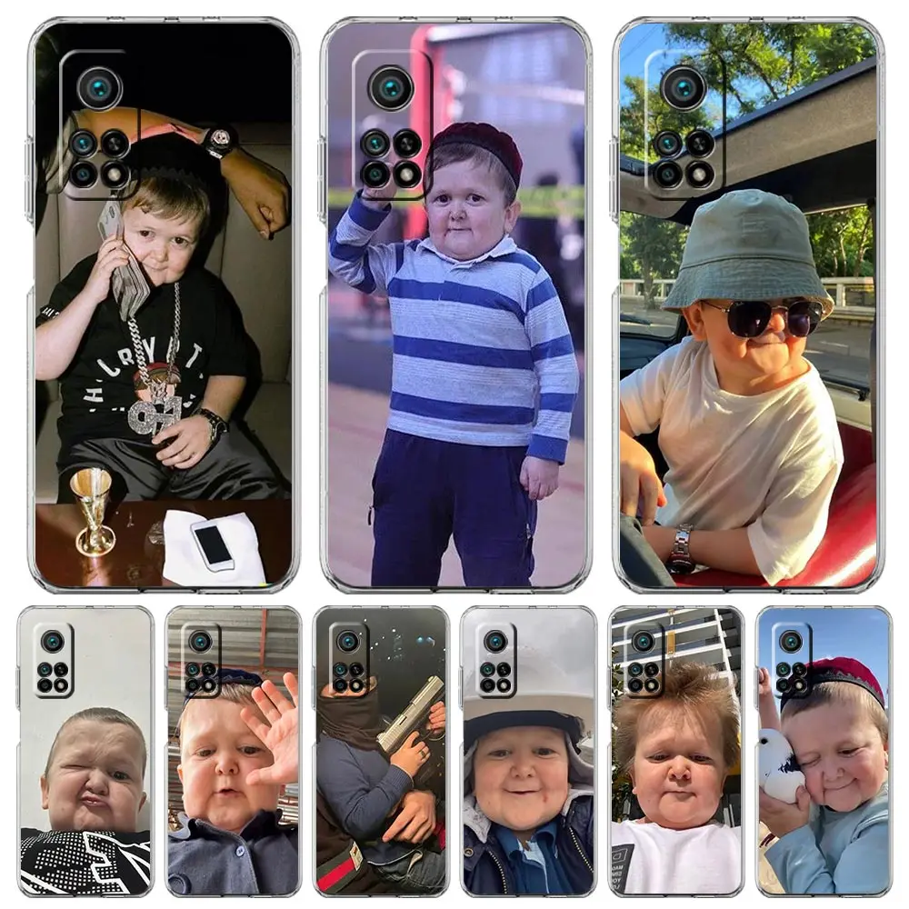 Clear Phone Case with Funny Hasbulla Design