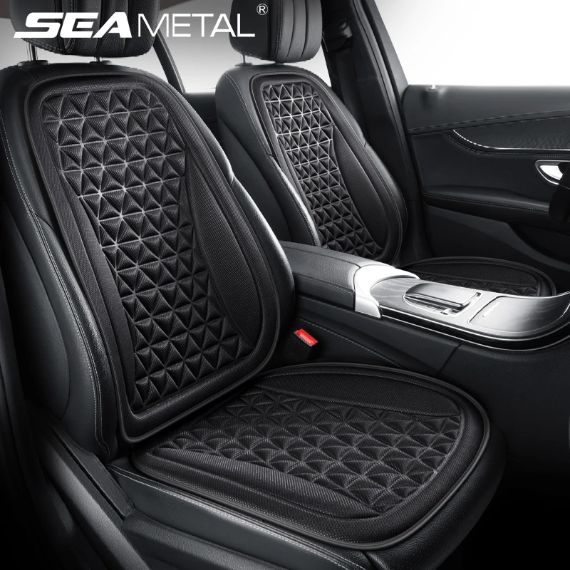 Breathable Fabric Car Seat Cover 3D Triangular Bump Buttocks Massage Universal Auto Chair Cushion Summer Pad With Backrest |