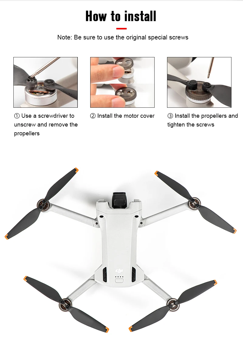 6PCS Protective Cover Propeller Blade Motor Dust Cover Engine for DJI MINI 3 PRO Motor Engine Covers Drone Accessory