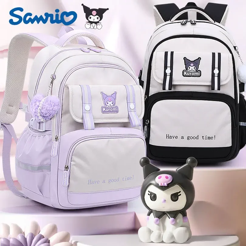

Новинка, школьный портфель Sanrio Clow M, симпатичный детский легкий рюкзак с рисунком из нефрита для учеников и девочек, подвесная собака для защиты позвоночника