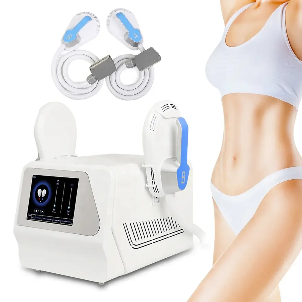 Newest Portable Ems Slimming Electro Muscle Build Stimulator Butt Lift Emslim Body Sculpting Massager Machine Weight Lose