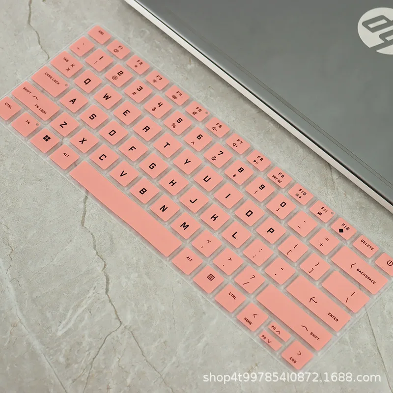 2024 HP OMEN Transcend 게이밍 노트북 14-fb 14t-fb 시리즈 14-fb0097nr 14t-fb000 14용 실리콘 키보드 커버 스킨 프로텍터
