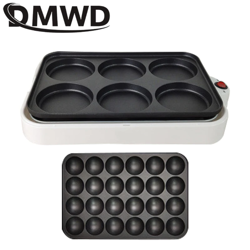 Electric Takoyaki Maker Egg Omelette Cooker Crepe Pancake Fried Steak Frying Pan Chibi Maruko Baking Machine Octopus Balls Grill takoyaki baking machine