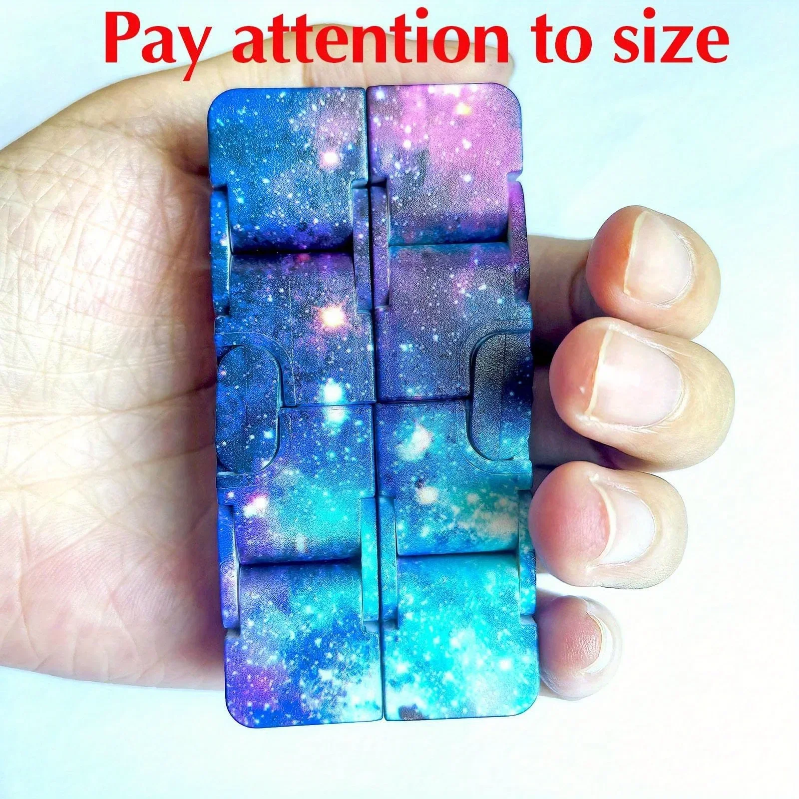 Cube Anxiety Relief Toy Hand Held Magic Sensory Stress Cube Toy for Adults Kids Relieve Stress Christmas Party Favors