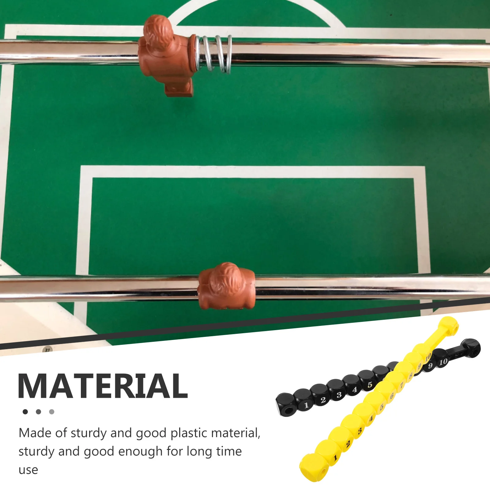 2pcs Foosball Soccer Score Counters Score Keepers for Table Football Table Soccer Game Supplies
