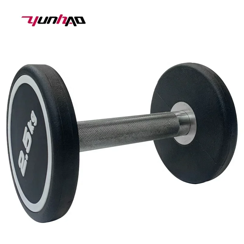 Home Gym 2.5-50 KG PEV Round Dumbbell Set For Strength Training