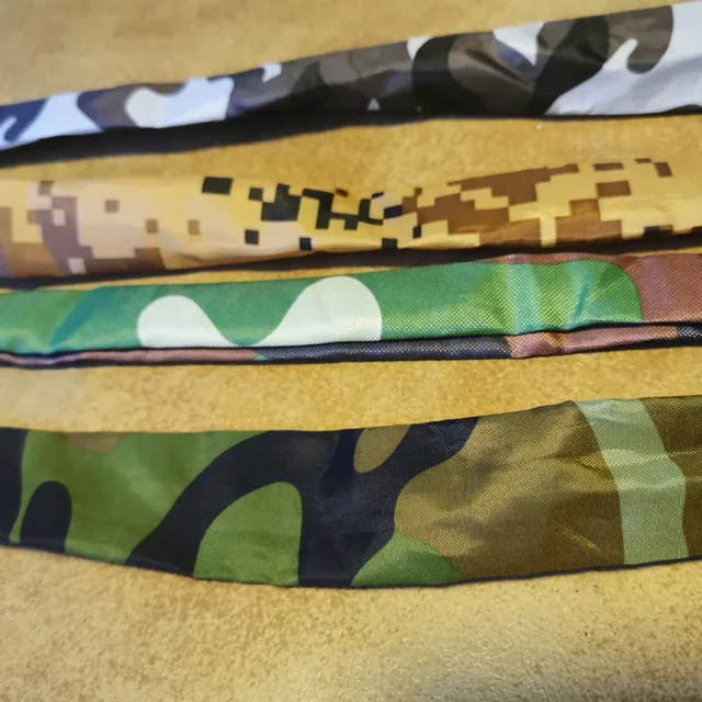 Custom Made Camouflage 30 40 50 80 100 Pounds Anti-Break Latex Gym Rubber Pull Rope Resistance Band Fitness Training Customize 2