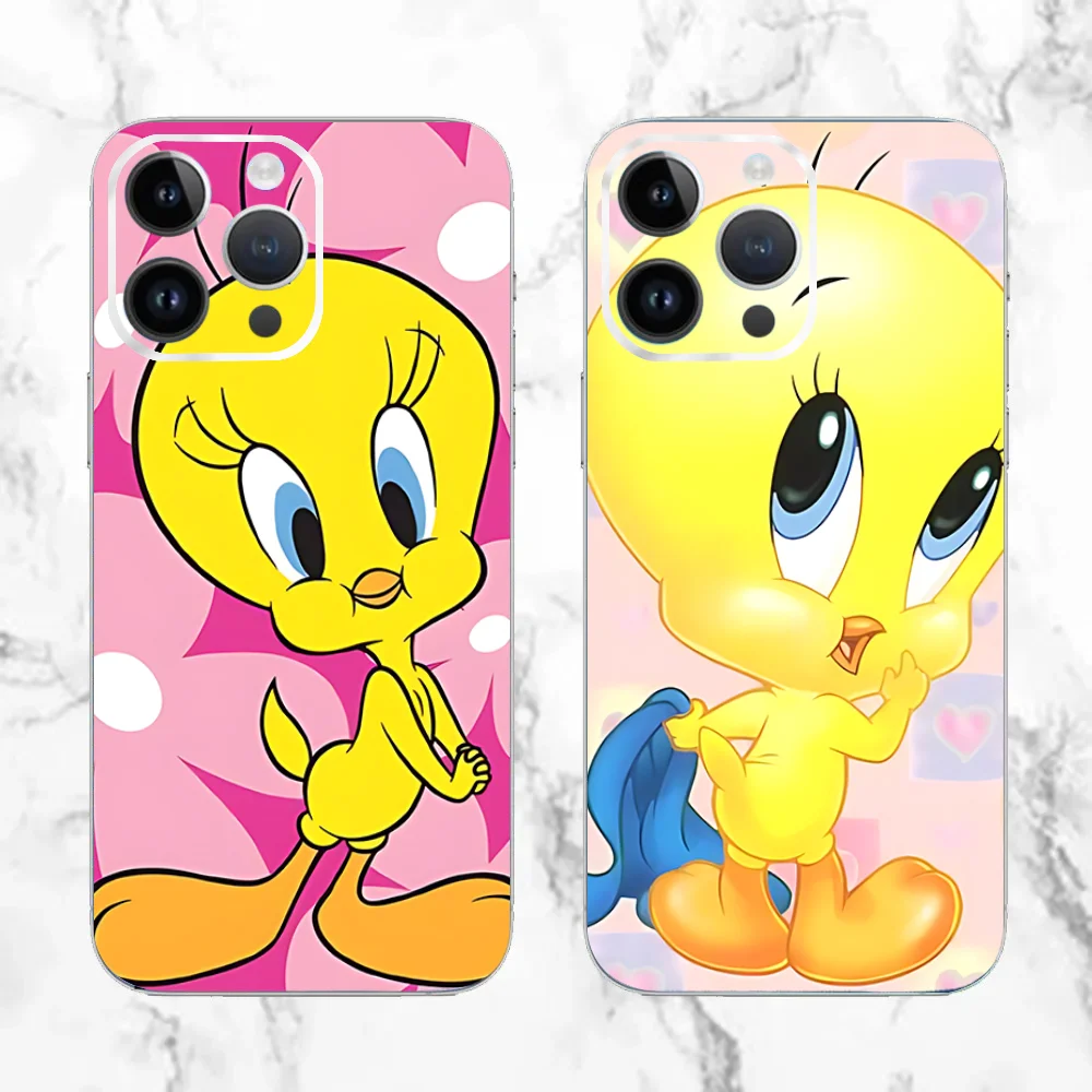 Чехол для телефона с рисунком Т-твитетис-Б-птиц для Iphone 15 11 13 14 Pro Max 7 8 Plus X Xr Xs Max Se2020 12mini прозрачный чехол